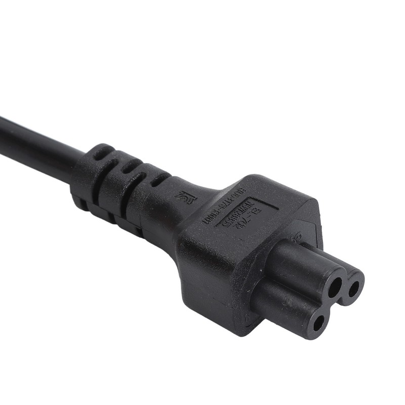 Power Plug Cable 30cm Y Shape IEC320 C6 Male to