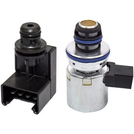 Riloer Governor Solenoid + Transmission Pressure Sensor, Governor Pressure Solenoid Kit, OEM Number 4617210, 56028196AD, for Do-dge D-ako-ta Du-rango R-am 1500 2500 3500