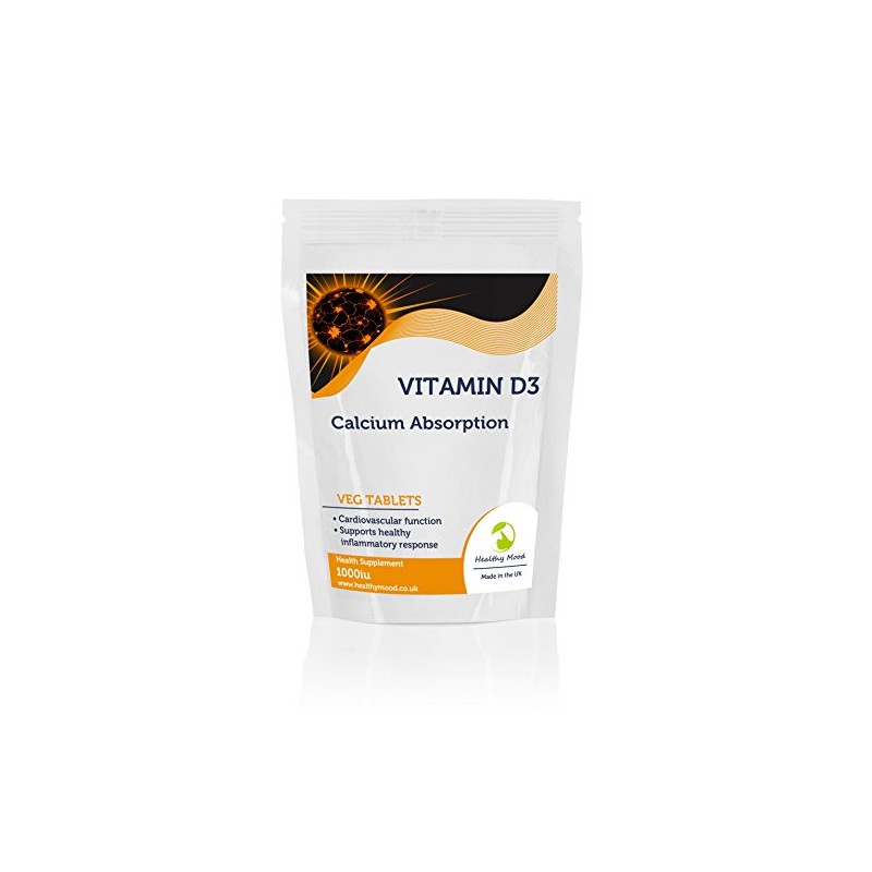 Sunshine Vitamin D3 1000iu 25mcg x7 Sample Pack Tablets