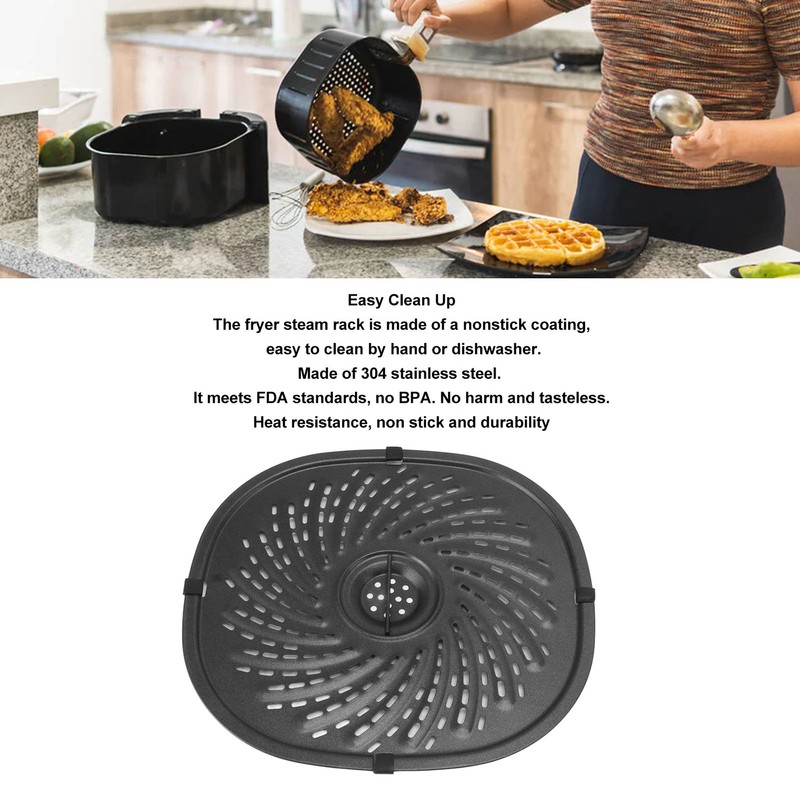 Fryer Grill Pan Replacement Crisper Plate Tray Non Stick Fryer