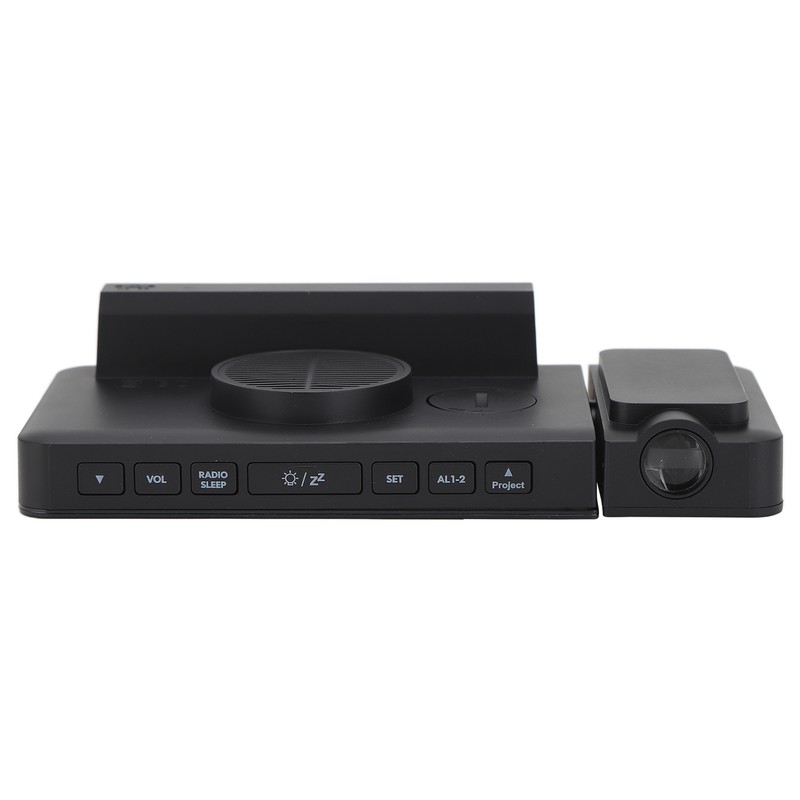 LED Projector Alarm Clock with FM Radio Snooze Function 4