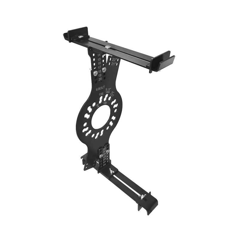 Lskioer Wheel Fitment Tool, 14"-22" 6 Lug Pattern Wheel Fitment