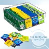 Sorbus Tea Bag Organizer, Stackable Tea Bag Storage with 12
