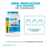 Suplemento Creatina Blu-e Monohidratada 1k 200 Servicios