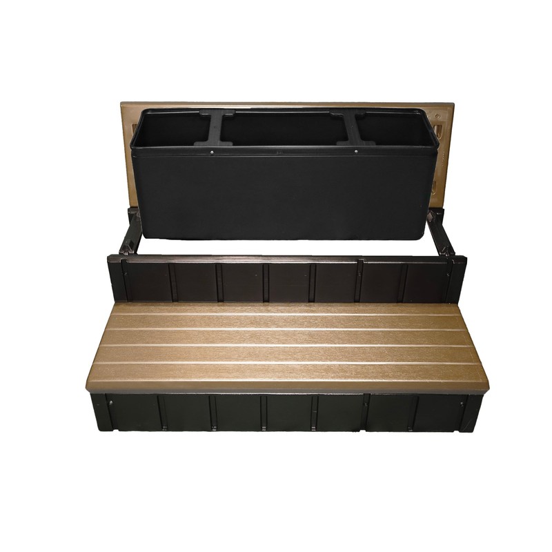 Confer Plastics Storage Step - Portabello