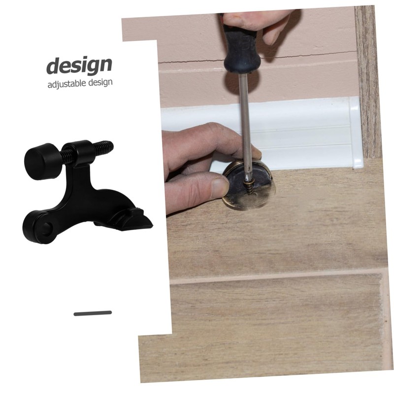 CIYODO Adjustable Zinc Alloy Door Stopper 2pcs Door Hinge Stoppers