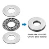 sourcing map 6 Sets AXK1024+2AS Thrust Needle Roller Bearings with