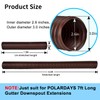 6.6ft Extra Flexible Pipe for POLARDAYS 3 inches Downspout Extender