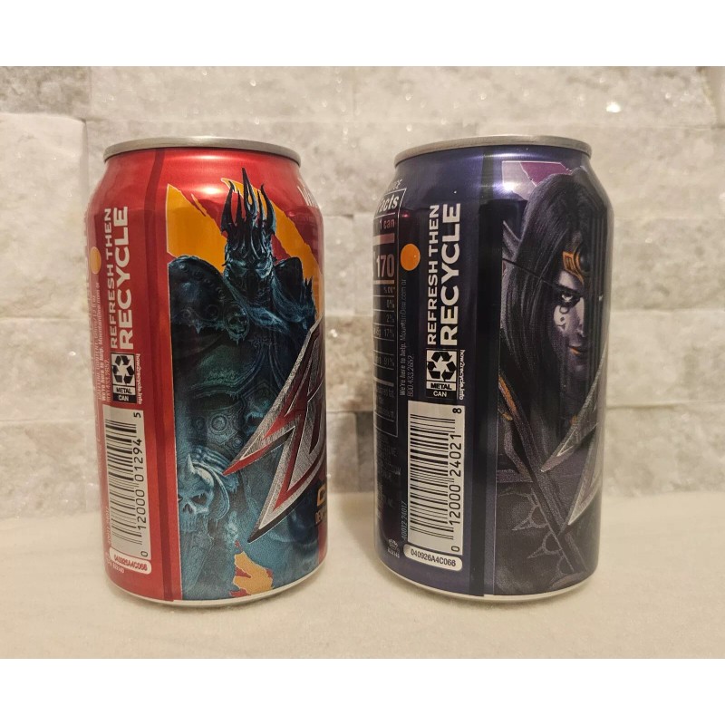 Mountain Dew World of Warcraft Citrus Cherry and Citrus Blackberry