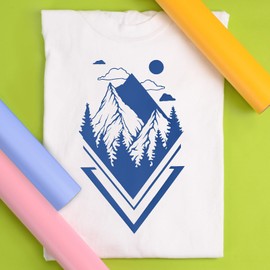 Siser EasyWeed Heat Transfer Vinyl 11.8" x 6FT Roll - Compatible with Siser Romeo/Juliet & Other Professional or Craft Cutters - Layerable - CPSIA Certified (Royal Blue - HEX #2E5493)