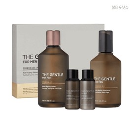 THE FACE SHOP The Gentle for Men 2-piece Anti-Aging Skin Lotion Basic Set / 더페이스샵 더젠틀 포맨 2종 안티에이징 스킨 로션 기초 세트