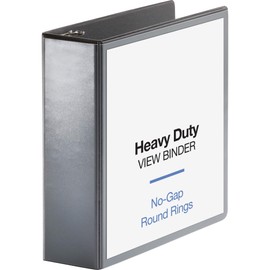 Business Source 3" Heavy-duty View Binder