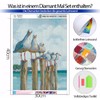 ShengDexin Diamond Painting Adult Animals Seagull 30 x 40 cm