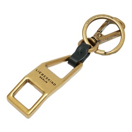 407-Pendant -LORA KEYRING-gold brass
