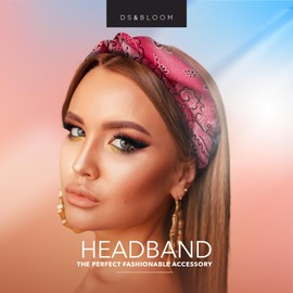 Detangling Brush Set for Women: Hairbrush for Natural, Curly, Wet or Dry Hair - Headband and Hair Claw Included, 3-Piece Accessories Kit