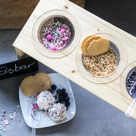 HMF 46740 Hemisphere Acrylic with Brim, DIY Acrylic Cover, Diameter 40 cm, Transparent