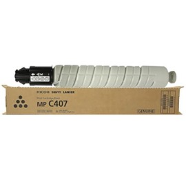 Ricoh 842207 MP C407 Black Toner Cartridge in Retail Packaging
