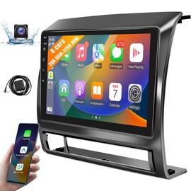 Car Radio for Toyota Tacoma 2005 2006 2007 2008 2009 2010 2011 2012 2013 2014 2015 2015 Stereo Apple CarPlay & Android Auto, Leadfan 9” Tacoma Touch Screen Android Radio WiFi GPS BT FM Camera SWC