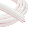 PATIKIL 50 Ft D Shape Rubber Seal Strip, 2/5" W