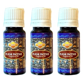 Sac Frankincense Aroma Oil - 10ml (1/3 Fl. Oz), Set of 3