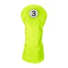 LITE H-465 (660) Standard Headcover for Fairway Woods, Fluorescent Yellow