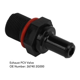 26740-2G000 PCV Control Valve Replacement, 26740 2G000 Exhaust PCV Valve, Energy Saving, High Precision, Heat Resistant PCV Control Valve for Car, Replacement for Elantra Coupe Kona Wagon