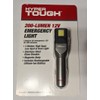 Hyper Tough 200-LUMEN 12V RECHARGEABLE EMERGENCY LIGHT Flashlight Car Charger