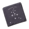12 Pack 4 x 4 Inch Gorgeous Black Slate Stone
