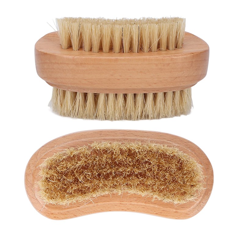 Cepillo para Manos Y Uñas, Cepillo para Uñas de Madera