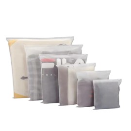 Bolsa Esmerilada Boutique Organizadora Envio Ropa Cremallera Zipper Resellable Embalaje 50 piezas (30x40 cm)