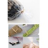 YFFSFDC Bini Tie Wrapping Tie Kraft Paper for Twist Tie
