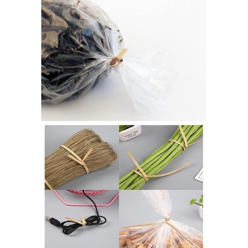 YFFSFDC Bini Tie Wrapping Tie Kraft Paper for Twist Tie