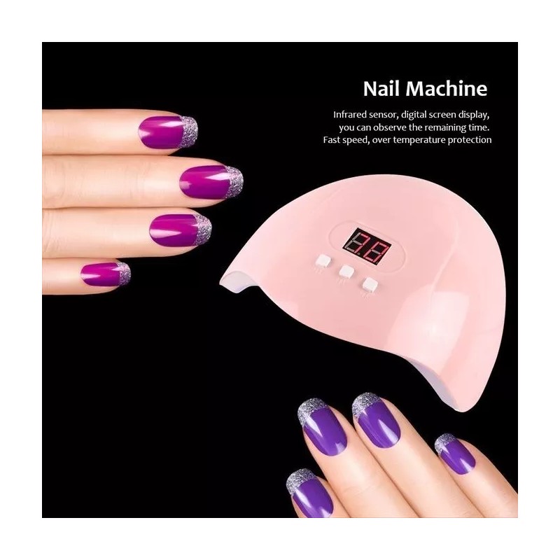 HAOMNING COMERCIO Lámpara De Uñas Uv Led Secador De Uñas