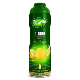 Teisseire French Syrup all natural Lemon Syrup 20.3fl.oz (600ml) … (2 Pack)