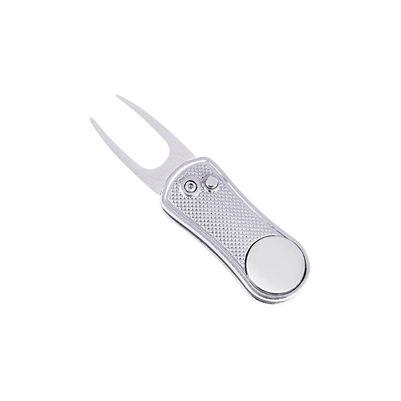 Mile High Life All Metal Foldable Golf Divot Tool with
