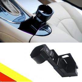 POETRYXIAO Centre Console Cup Holder for W211 S211 Mercedes E Class and C219 Mercedes CLS Class, Centre Console Cup Holder for Mercedes E/CLS Class A2116800014