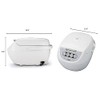 TIGER JBV-A10U 5.5-Cup (Uncooked) Micom Rice Cooker and Warmer with