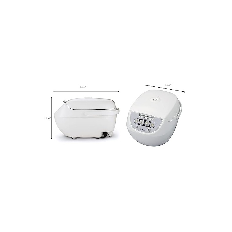 TIGER JBV-A10U 5.5-Cup (Uncooked) Micom Rice Cooker and Warmer with