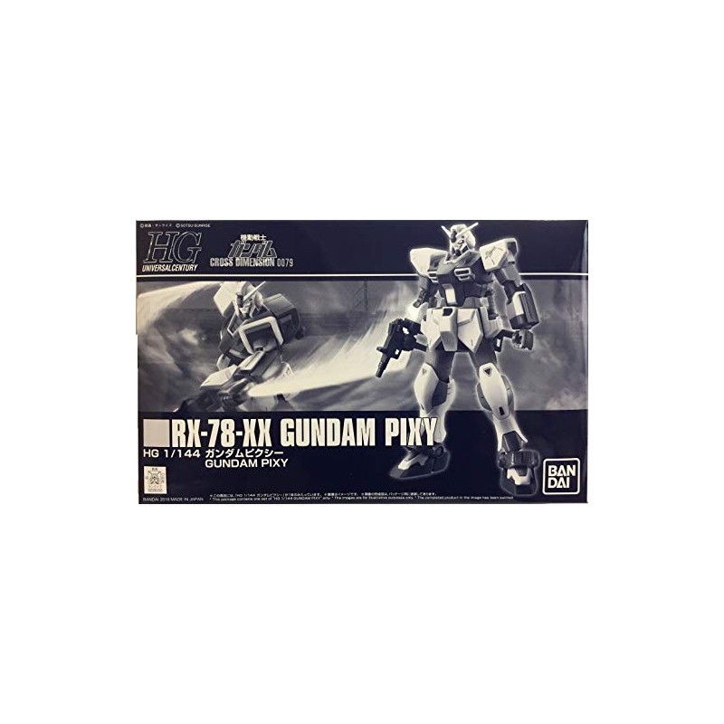 Bandai HGUC 1/144 Gundam Pixie Plastic Model "Mobile Suit Gundam