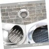 COHEALI Round Vent Windproof Hood Durable Stainless Steel Cover for