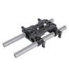 NICEYRIG Universal Mounting Plate with 15mm Rod Clamp (Set of