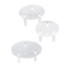 3 PCS Round Acrylic Display Stand Set Easy To Install