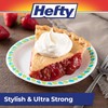 Hefty Compostable Printed Small Paper Plates for Desserts and Appetizers,
