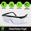 RODOPI ClearVision-FogX Safety Goggles Adjustable Safety Glasses Anti Fog EN