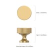 10 Pack Champagne Bronze Knurled Cabinet Knobs Kitchen Champagne Gold