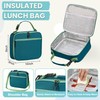 PIQUEBAR Kids Lunch Bento Box with Thermo Ice Pack Food