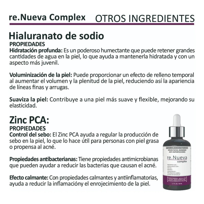 Serum Niacinamida 10% + Glicolico 10% + Hialuronico Y Más