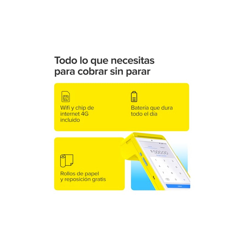 MERCADO PAGO POINT Smart 2, Terminal para Tarjetas con Internet