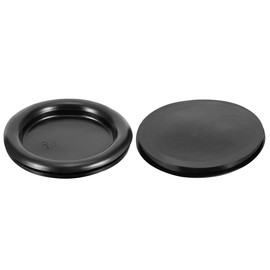 Sourcingmap Wire Protector Oil Resistant Armature Rubber Grommets 60mm Mounting Dia 5Pcs Black