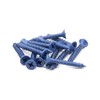 IMScrews 1/4" x 1-3/4" Blue Flat Head Concrete Screws for